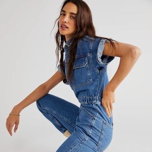 Free People Marci Coverall